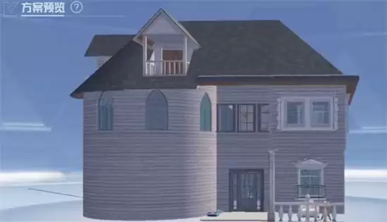 和平精英家园房子方案码2023