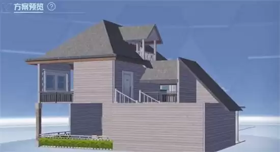 和平精英家园房子方案码2023