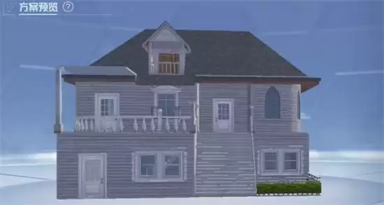 和平精英家园房子方案码2023