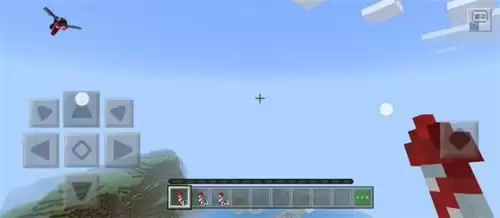 手机版我的世界鞘翅怎么飞起来