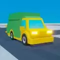 放置垃圾车