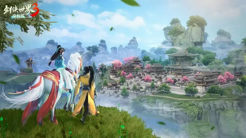 惊现神仙姐姐?《剑侠世界3》群侠集结花式演绎古墓少林