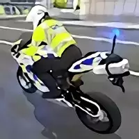 警察摩托车模拟器3d