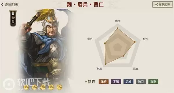 三国志战棋版核心武将排名最新