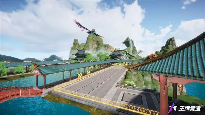 飙车&修仙两不误?《王牌竞速》全新昆仑赛道“源起山海”惊世揭秘!