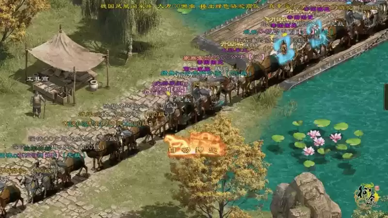 《原始征途》公测盛况空前,万人国战上演巅峰之战!