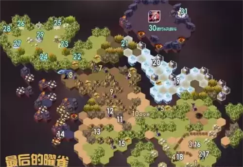 《剑与远征》最后的曜雀路线图攻略 剑与远征最后的曜雀通关路线图攻略