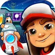 地铁跑酷宇宙服空间站