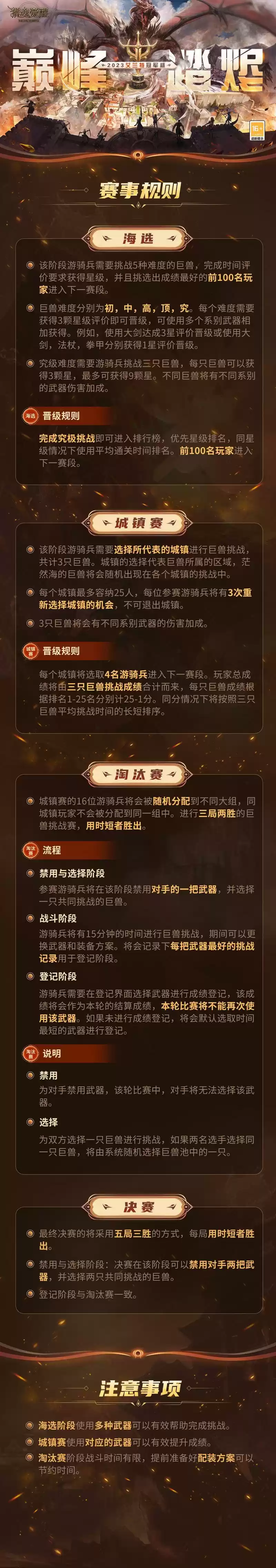 实体奖杯淬炼锋芒 《猎魂觉醒》艾兰特冠军杯赛事规则出炉