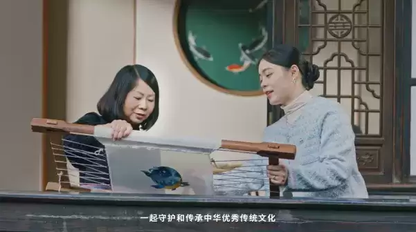 共赴双重璀璨奇景,《梦幻西游》手游x非遗蜀绣同创须弥海地图绣品艺术