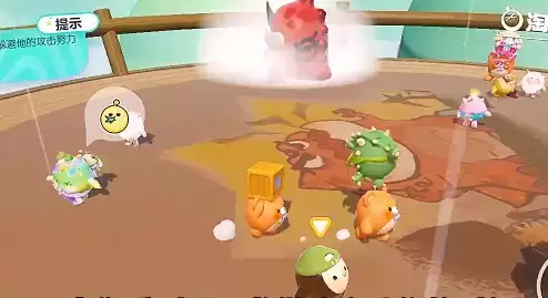 蛋仔派对小心霸王龙通关攻略4