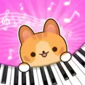 钢琴猫瓷砖房间设计