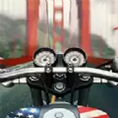 美国公路竞速摩托骑士