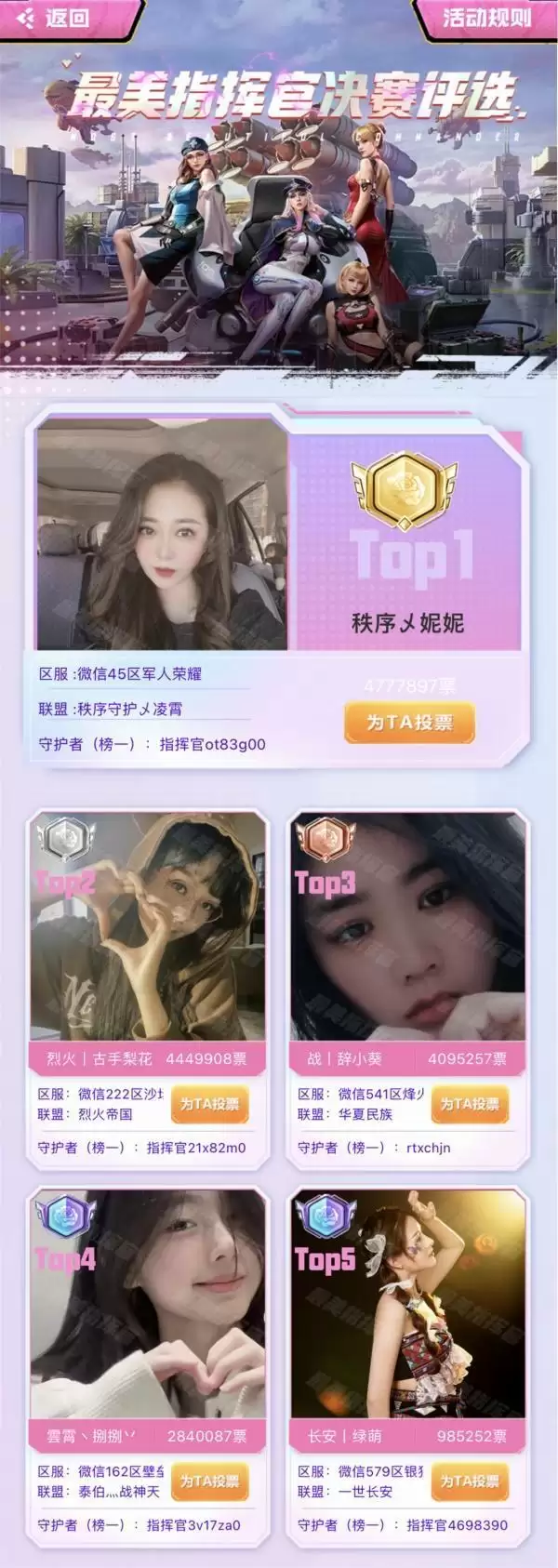 《红警OL》手游 最美指挥官评选收官,五一好礼活动等你参与