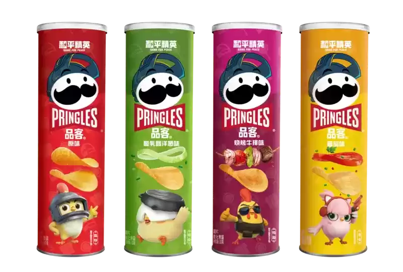 和平吉市惊喜降临！《和平精英》周年庆与品客薯片开启新联动！