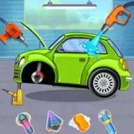 有趣的洗车