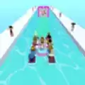 水滑梯赛跑