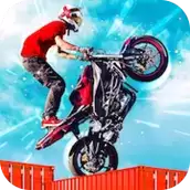 越野摩托屋顶赛