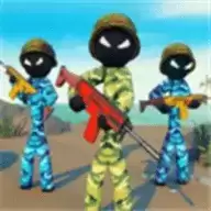 火柴人士兵射击游戏