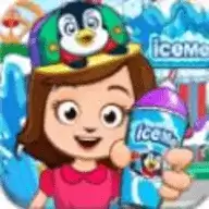 迷你城市滑雪场游戏