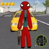 蜘蛛侠火柴人绳索英雄