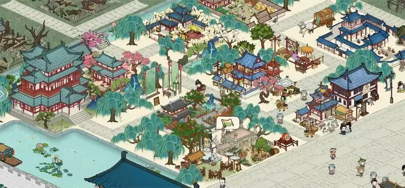 古风模拟经营新游《画唐》海量截图曝光!