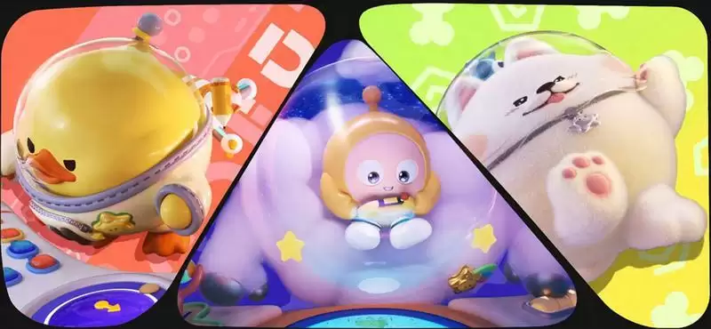 目标,神秘太空!《蛋仔派对》全新派对季“太空奇遇”赛季外观揭晓