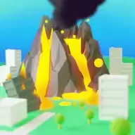 火山破坏城市