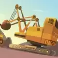 儿童学习挖掘机