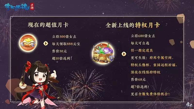 畅享多重特权,珍稀道具任选,全新特权月卡即将上线!