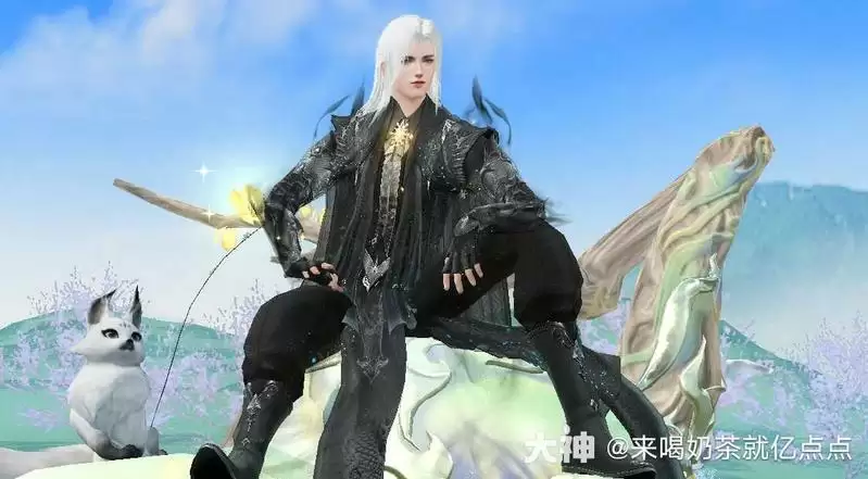 清夜染霜华,寒光入窗纱,快换上《天下》手游新时装探寻大荒夜色!