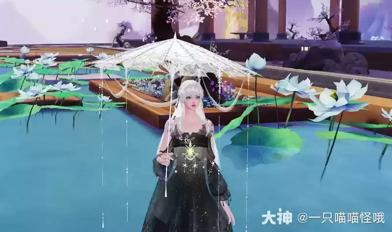 清夜染霜华,寒光入窗纱,快换上《天下》手游新时装探寻大荒夜色!