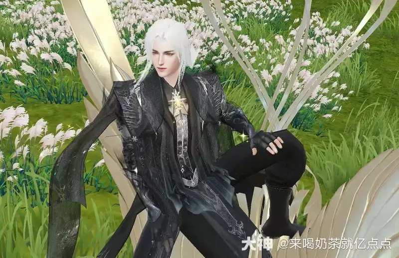 清夜染霜华,寒光入窗纱,快换上《天下》手游新时装探寻大荒夜色!