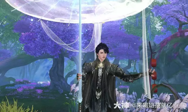 清夜染霜华,寒光入窗纱,快换上《天下》手游新时装探寻大荒夜色!