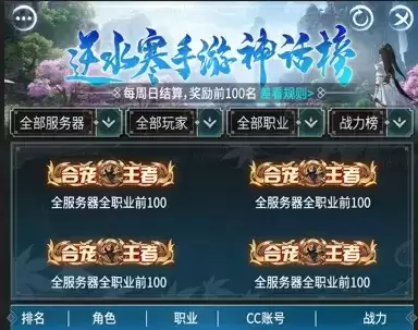 江湖指南请收好!逆水寒手游开服,CC直播五大活动边玩边赚