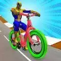 超级英雄自行车赛Superhero Bicycle Racing