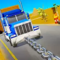 疯狂的汽车牵引比赛3D