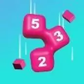 数字跌落