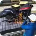 摩托车制造厂3d