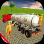 燃料货物供应卡车