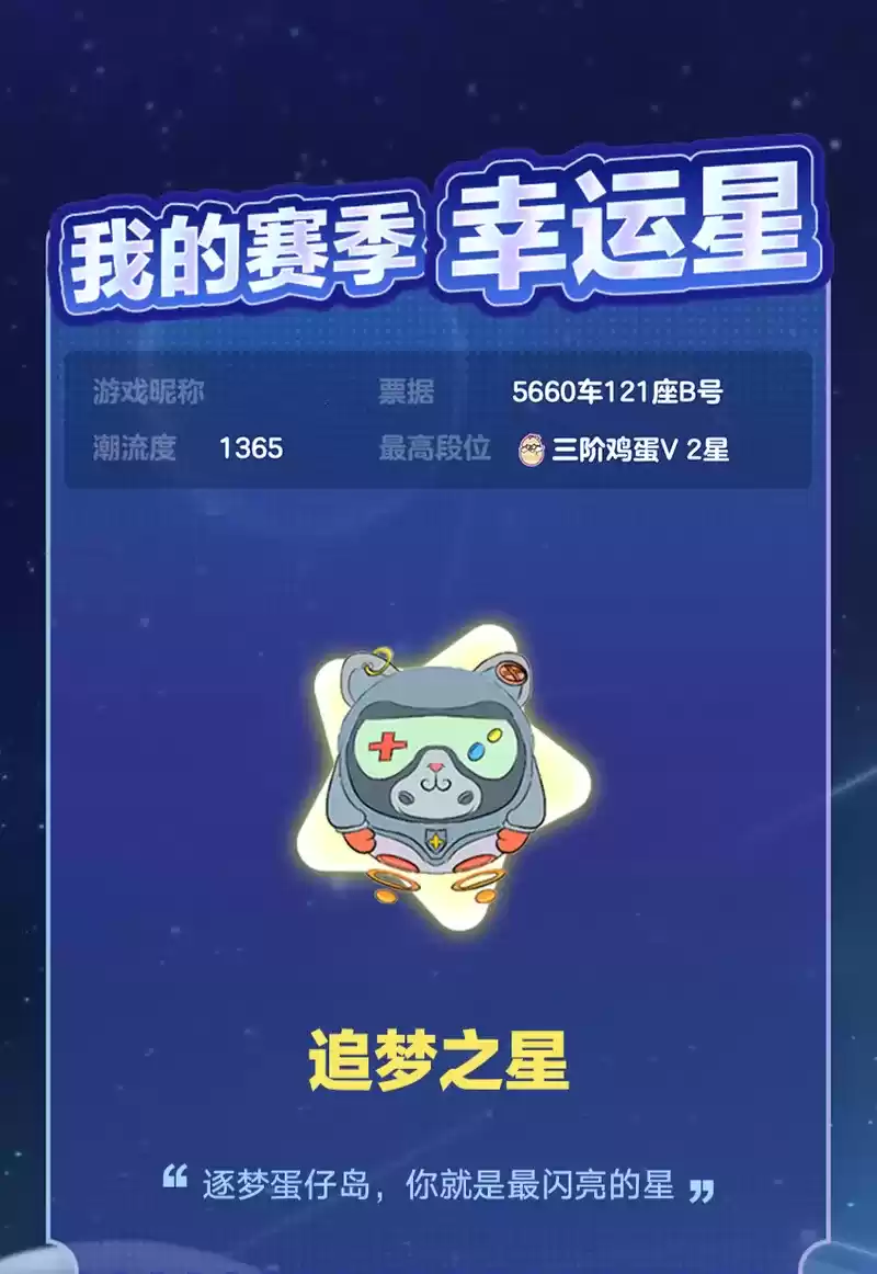 《蛋仔派对》新赛季火热上线，上大神APP领取你的太空奇遇季专属赛季总结！