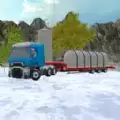 冬天农场卡车3d