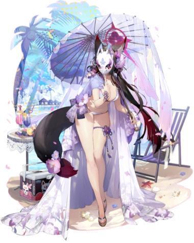 狐坂若藻立绘