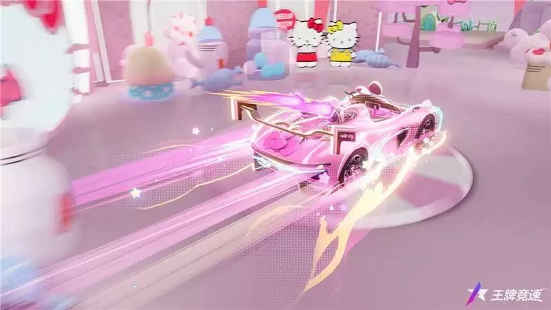 《王牌竞速》X三丽鸥家族联动盲盒车“凯蒂号”惊喜揭秘，萌心大动！
