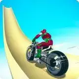 坡道摩托车竞速