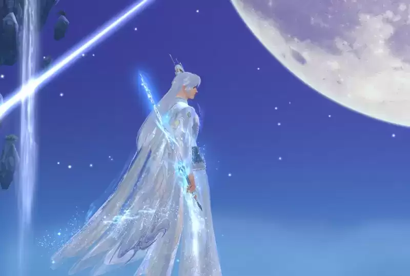 有狐绥绥,在彼淇梁,《天下》手游新时装带你化身灵狐游大荒~