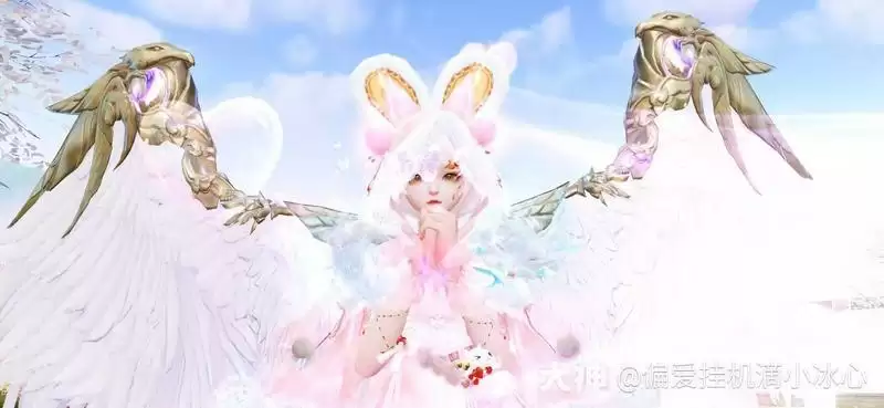 有狐绥绥,在彼淇梁,《天下》手游新时装带你化身灵狐游大荒~