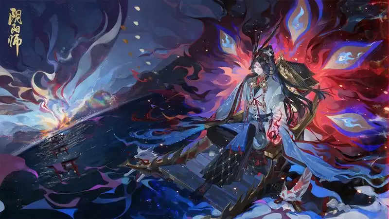 念守约誓,安魂山海《阴阳师》烬天玉藻前新皮肤上线