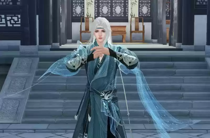 把大荒的湖光山色穿上身是什么体验?《天下》手游新时装邀你共赴初秋之约~