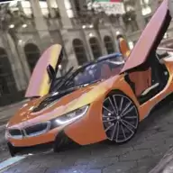 城市汽车驾驶挑战BMW I8Drift